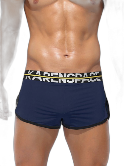 2 Pack Men's Comfortable Lounge Sport Boxer Briefs