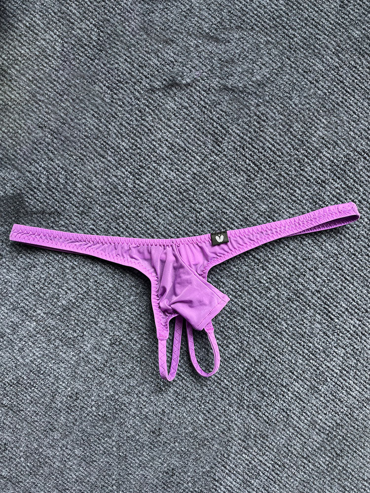 Men's Short Elephant Trunk Thin Thong