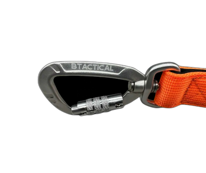 Tactical Carabiner Clip Lead Orange