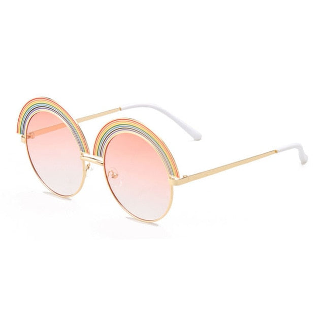 Rainbow Round Sunglasses