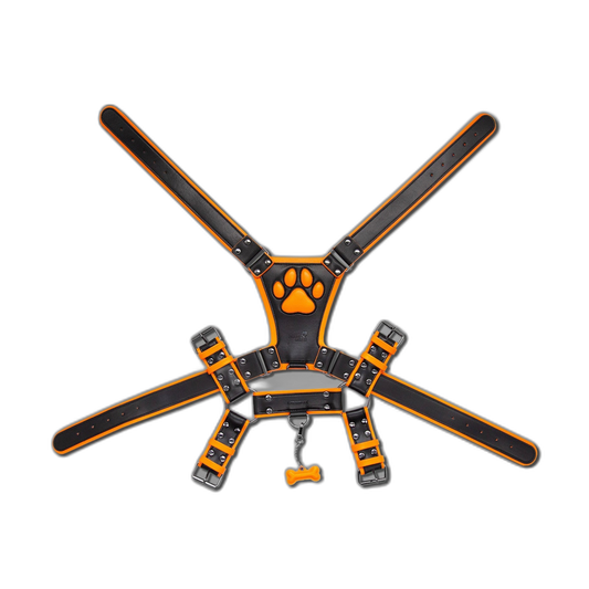 PU Leather Puppy Harness