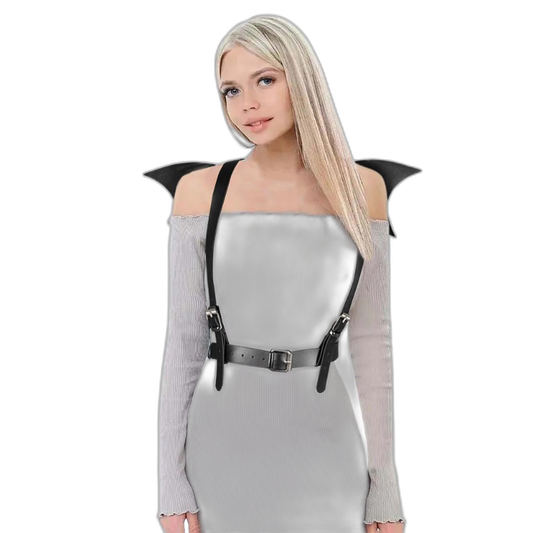 Gothic Bat Wing Harness