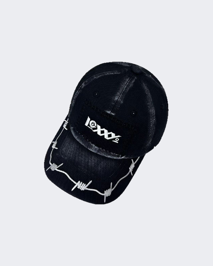 American Dark Gothic Heavy Letter Baseball Cap