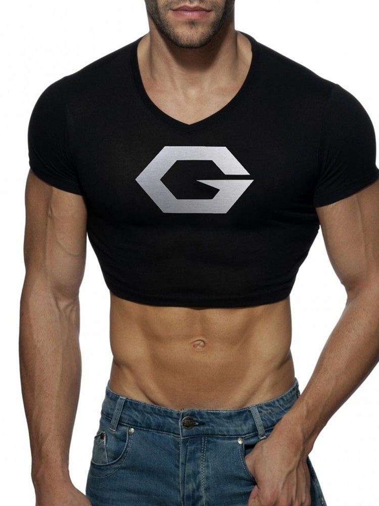 Men's Cotton Sports Vest T-shirt