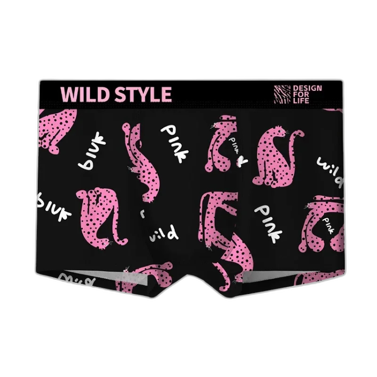 Jungle Heat Leopard Print Men's Underwear