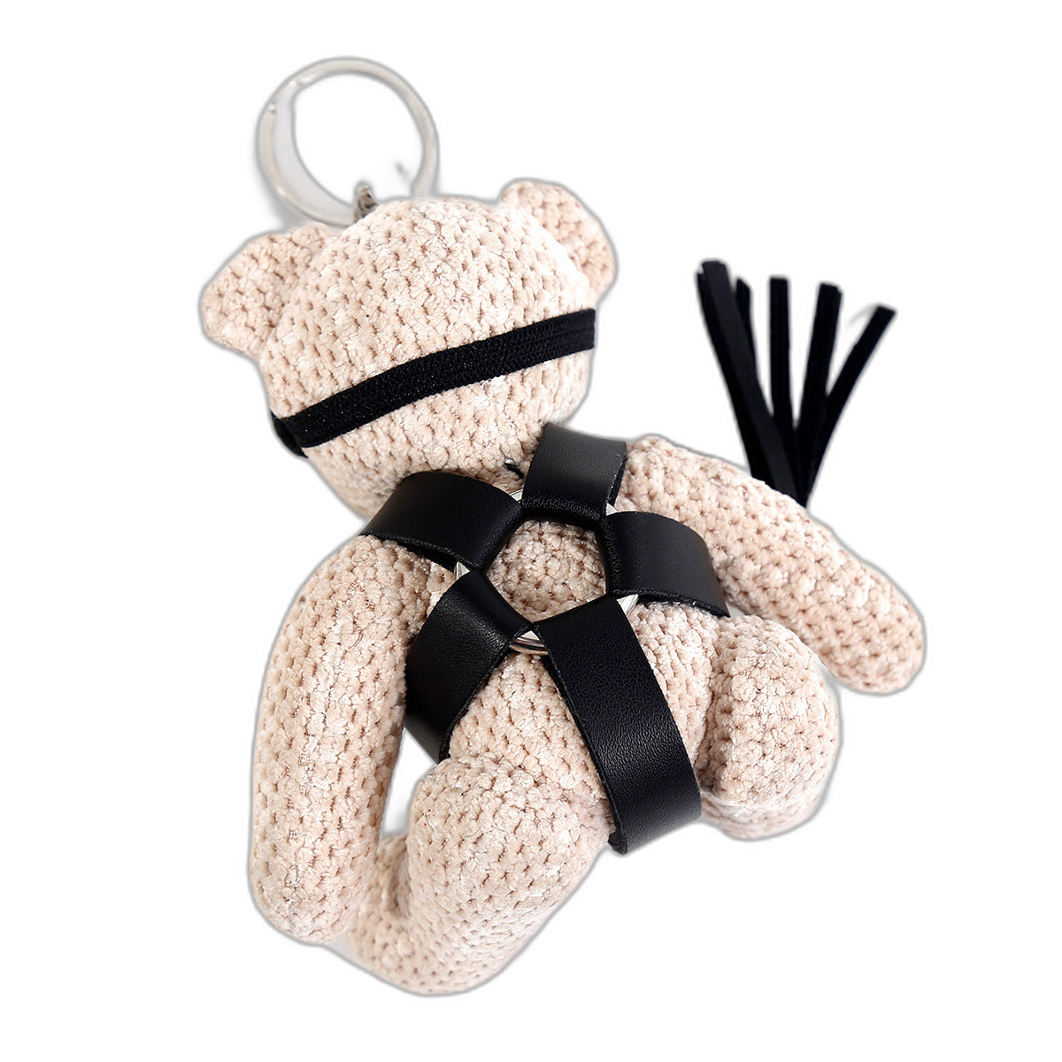 ruff GEAR Fetish Teddy Bear Keyring