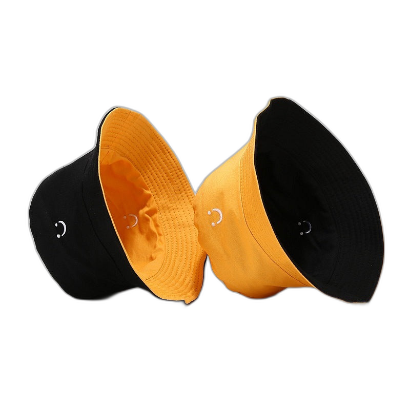 Reversible Smiley Bucket Hat