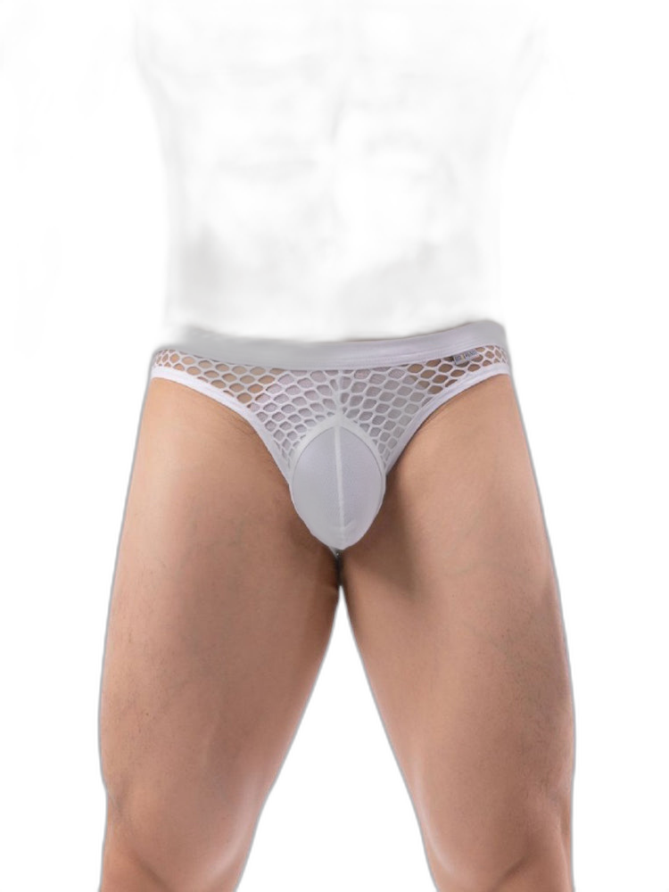 2 Pack Men's Low-Rise Mesh Breathable Bikini