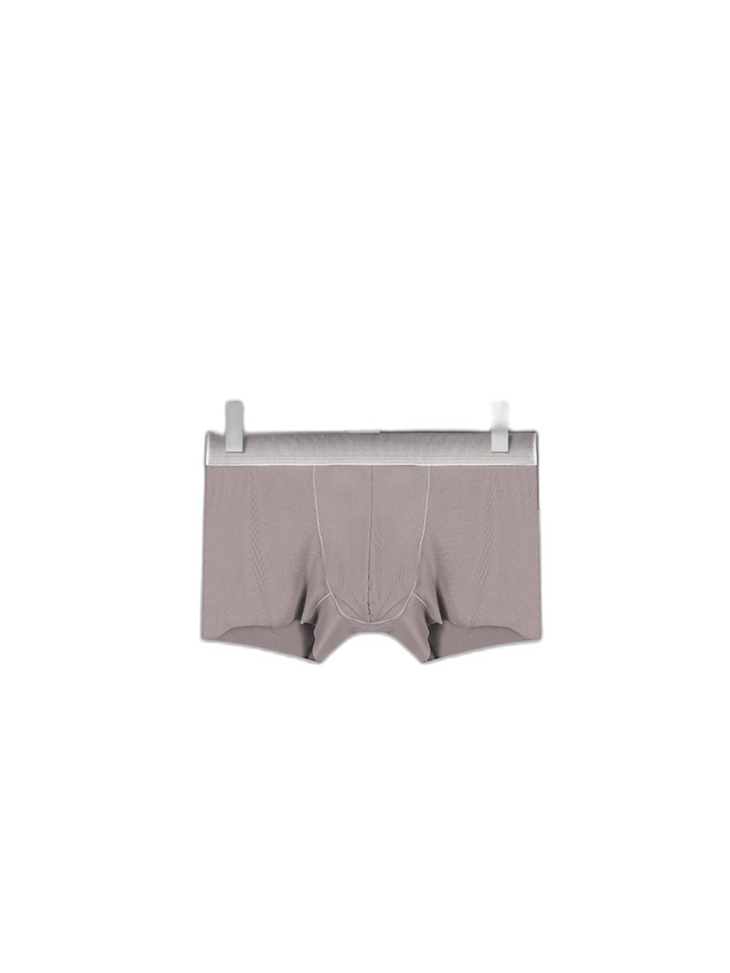 3 Pack Men's Breathable Threaded Fabric Ball Pouch Trunks
