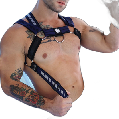 Breedwell Mister Luxe Body Harness Navy