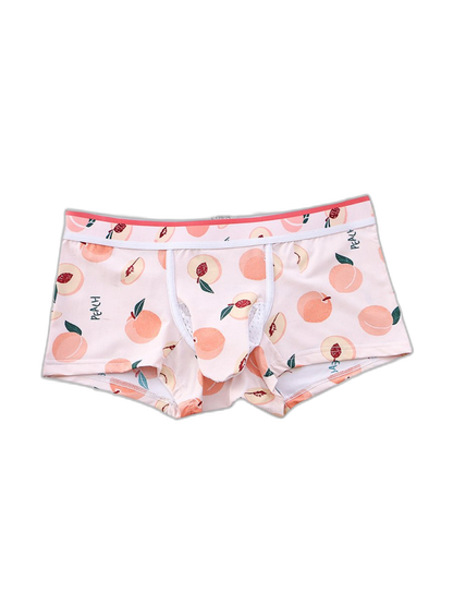 3 Pack Men's Ice Silk Trunks with Separated Pouch Design