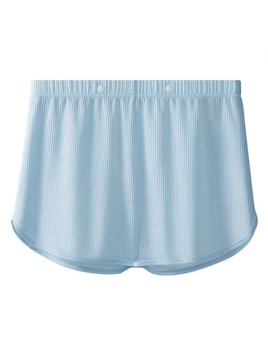 Men's Ice Silk Mesh Quick-Dry Detachable Skort