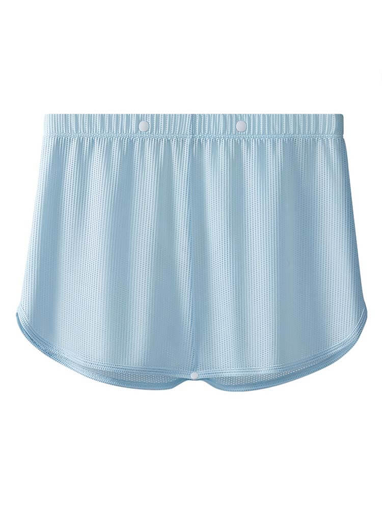 Men's Ice Silk Mesh Quick-Dry Detachable Skort