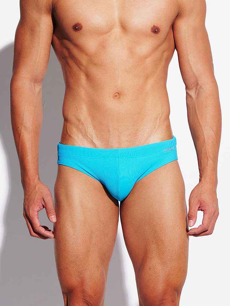 Men's Solid Quick Dry Low-Rise Sexy Swim Briefs