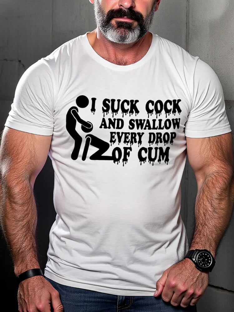 Men's Gay Pride LGBTQ Cock T-shirt