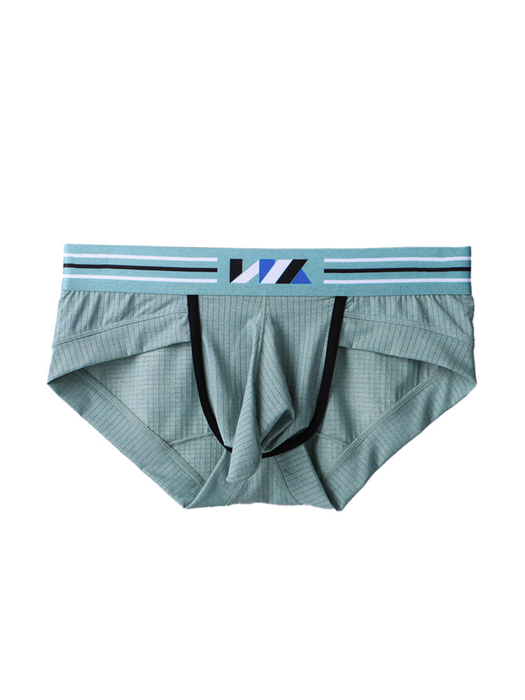 2 Pack Soft Separated Pouch Mens Briefs