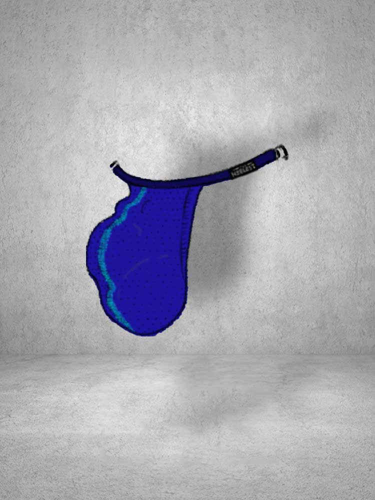 Men's Replaceable External Pouch Stretch Thong