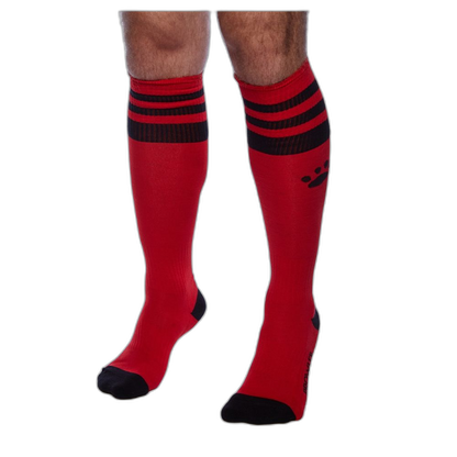 Prowler RED Football Socks Red/Black