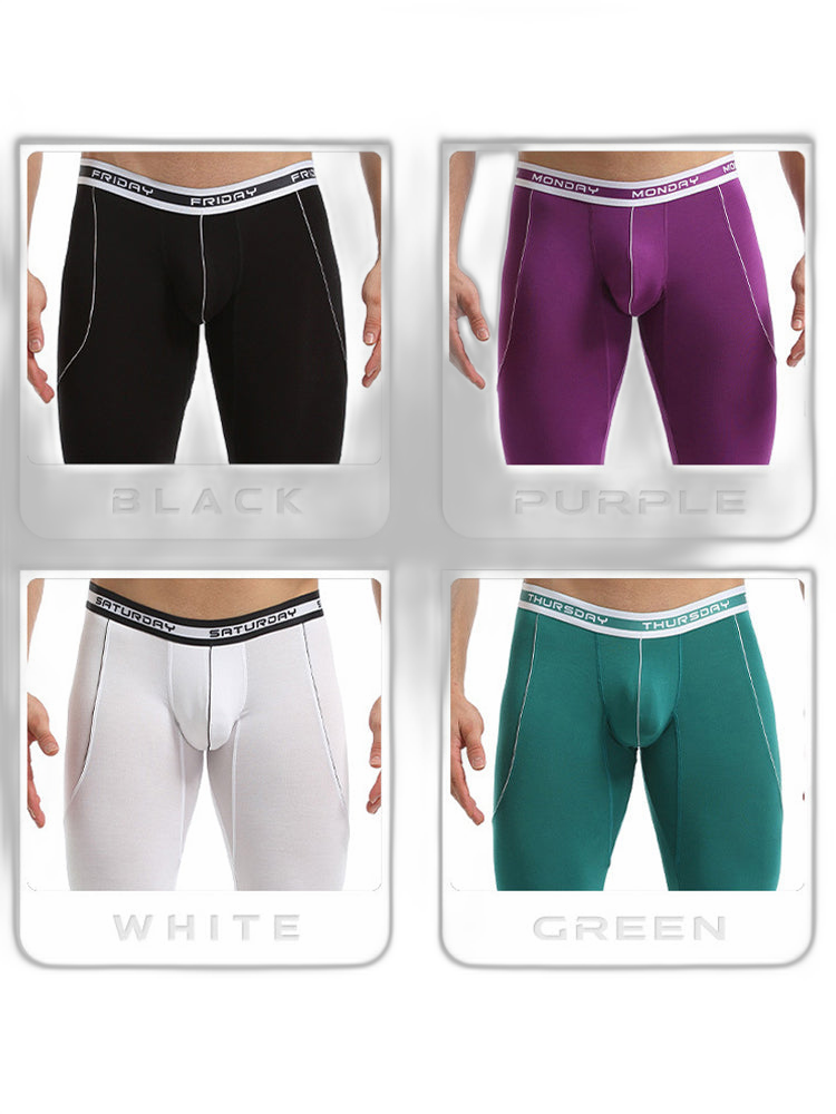 Men's Warm Pants Thin Fleece Casual Thermal Pants