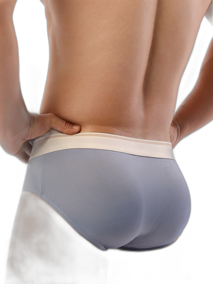 Men's Threaded Fabric U-Raised Low Rise Trunks