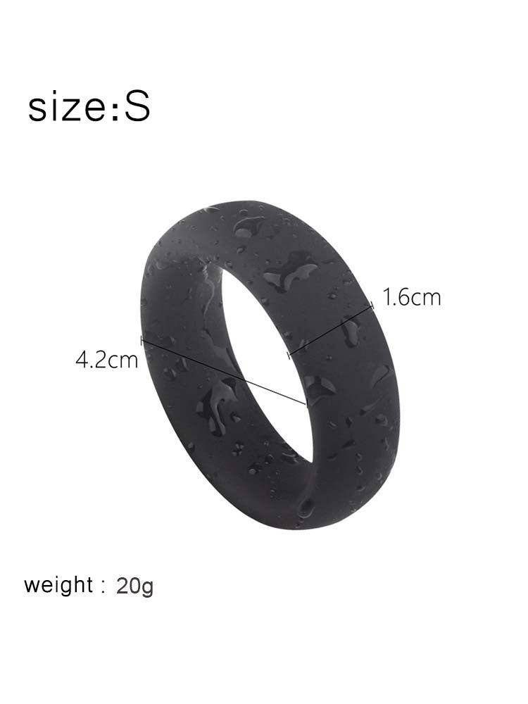 Silicone Locking Sperm Ring Set