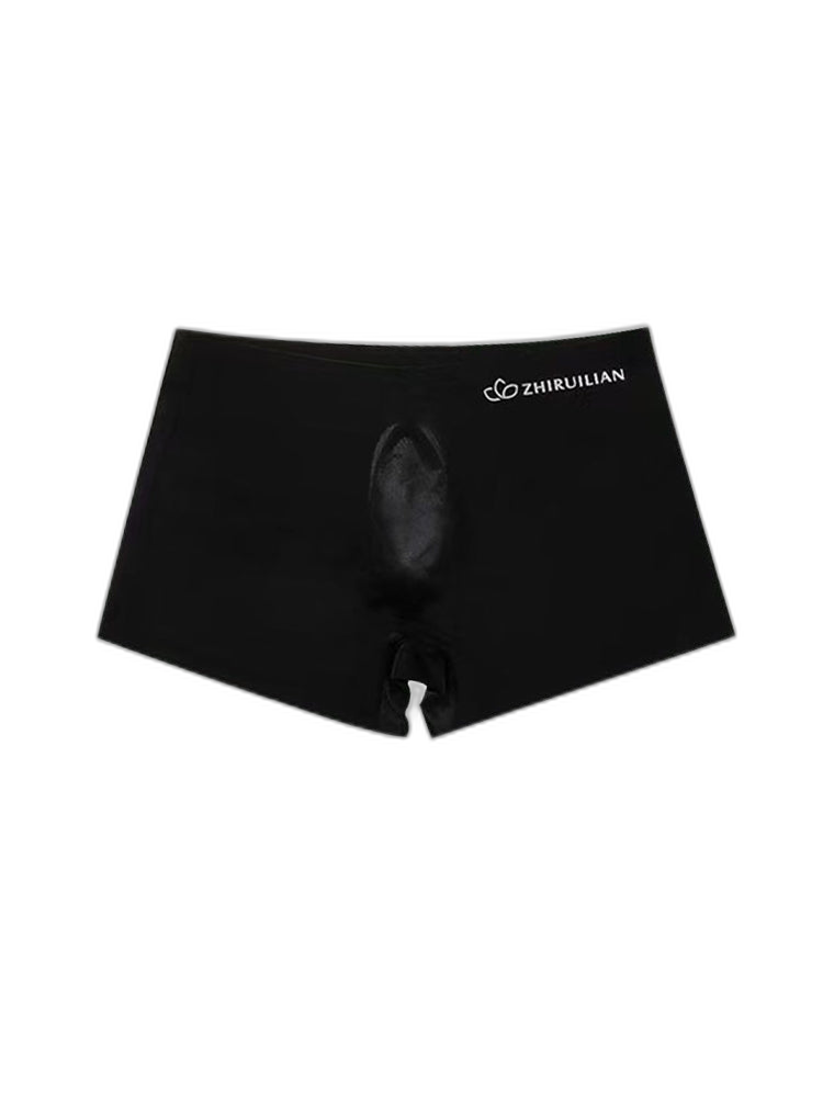 2-pack Men's Translucent Seamless 3D Pocket Trunks