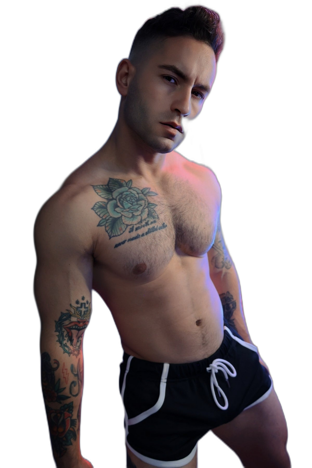 Breedwell Retro Remix Shorts Black