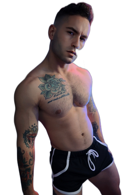 Breedwell Retro Remix Shorts Black