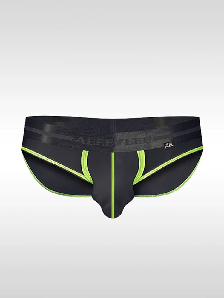 Men's Sexy Japanese Stretchy Sheer U-Pouch Briefs
