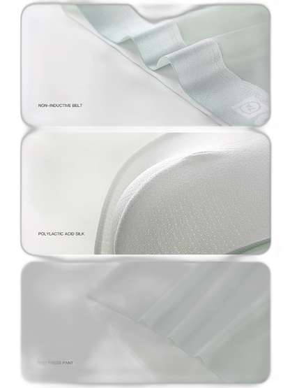 4 Pack Men's Breathable Ice Silk Antibacterial Sports Trunks