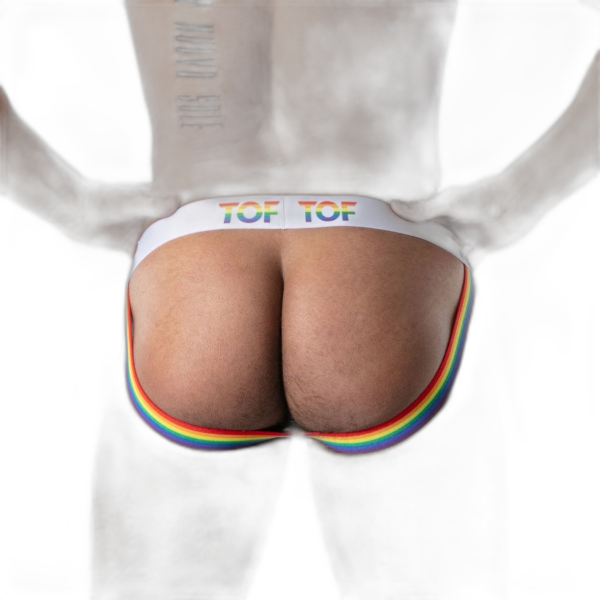 TOF Paris Joyful Pride Jock Strap White