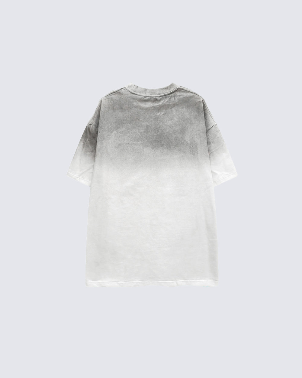 KIIKIO Gothic Gradient Cross Graphic Oversized Tee