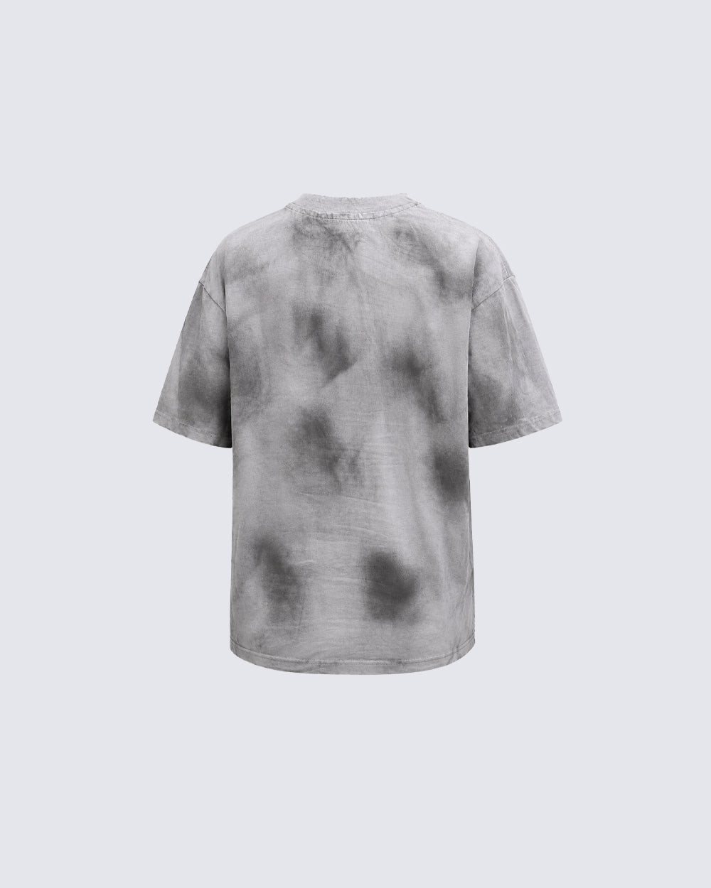American Tie-Dye Distressed Short-Sleeved T-Shirt