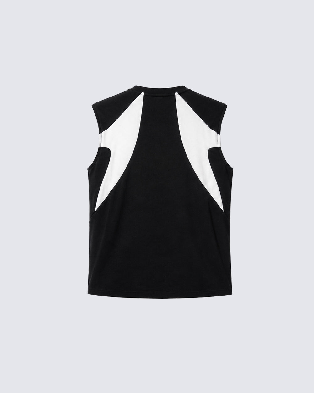 KIIKIO Sport Color-Block Half-Zip Tank Top