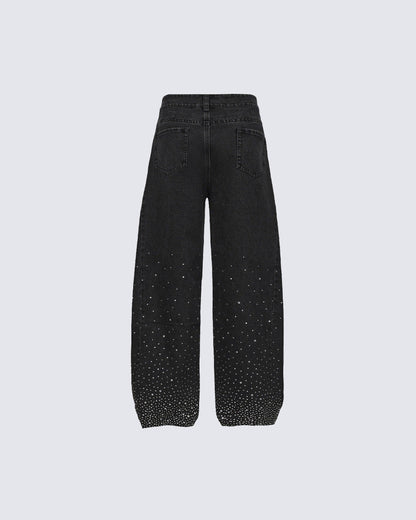 American Retro Street Style Shiny And Versatile Trousers