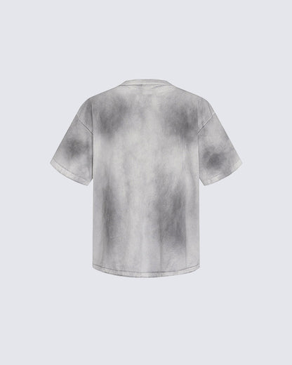 Washed Graphic Pocket T-Shirt