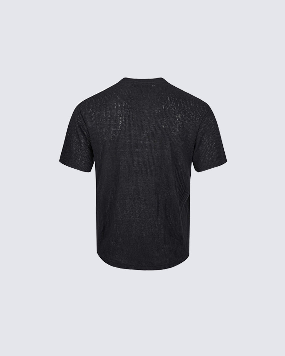 KIIKIO Vintage-Style Cutout Textured T-Shirt
