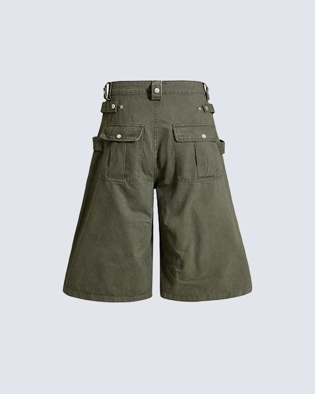 American Retro High-Street Workwear Shorts