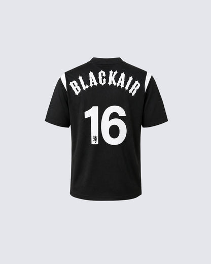 Retro Print Street Patchwork Casual Jersey