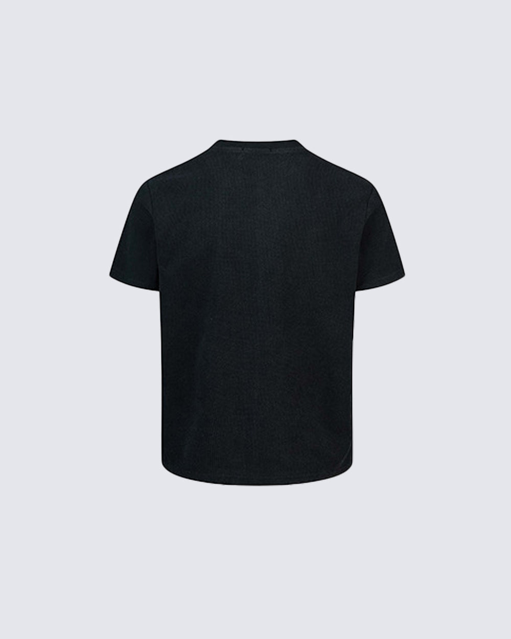KIIKIO American-Style Distressed Graphic Crew-Neck T-Shirt