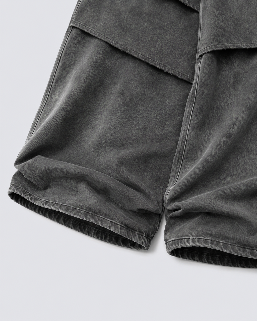 KIIKIO Layered Washed Wide-Leg Sweatpants