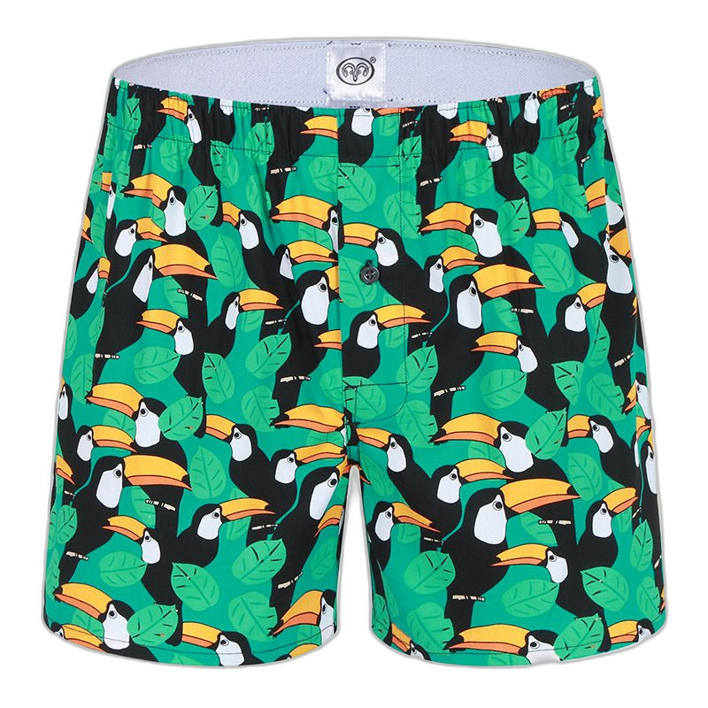 100% Cotton Men's Loungewear Loose Shorts