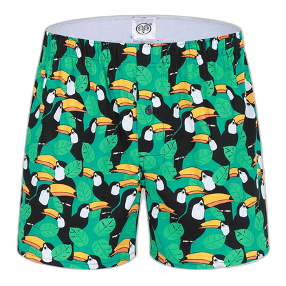 100% Cotton Men's Loungewear Loose Shorts