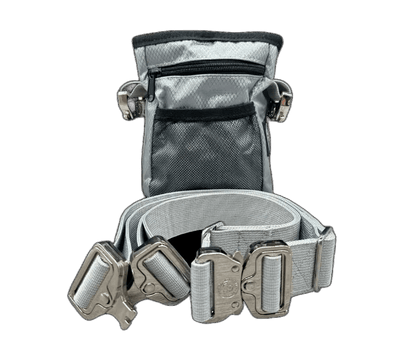Tactical Dog Walking Treat Bag Grey