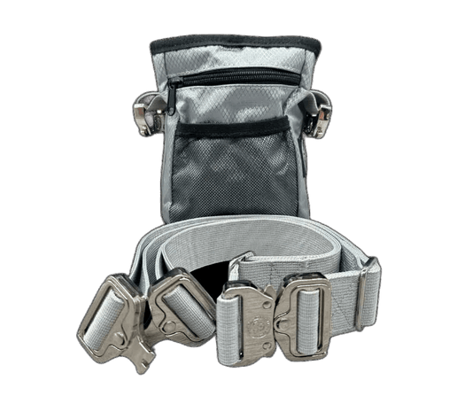 Tactical Dog Walking Treat Bag Grey