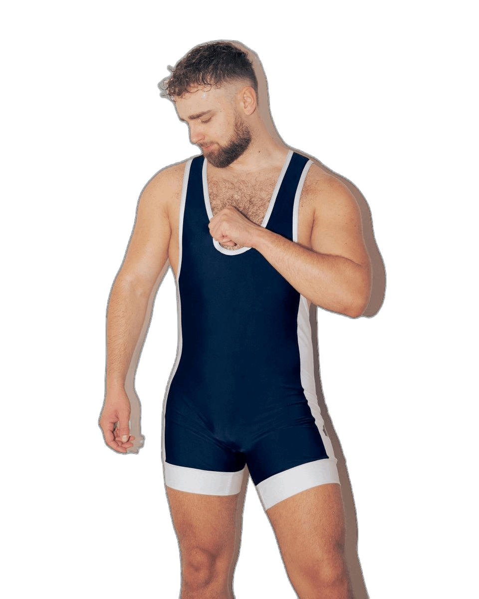 DEN CORE Wrestling Singlet - Navy