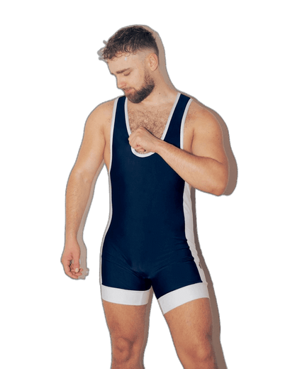 DEN CORE Wrestling Singlet - Navy
