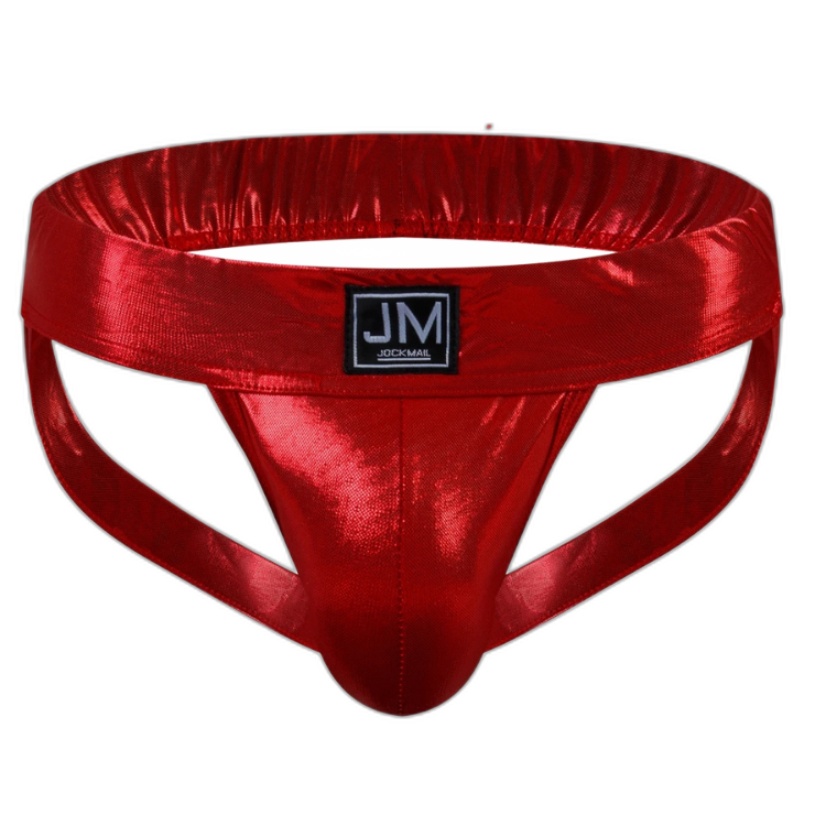 Jockmail Erotic Edge PU Leather Jockstrap