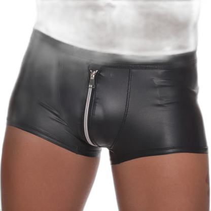 Latex Zip Fetish Boxers