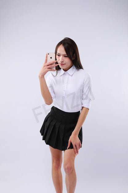Classic Pleated Skirt (6 Colors)